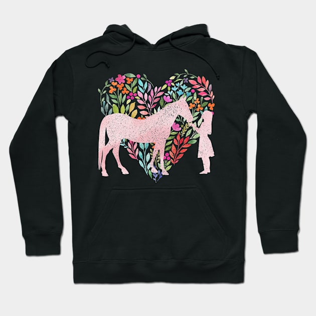 Horse Girl Hoodie by Jay Diloy